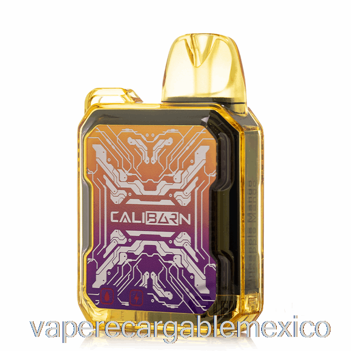 Vape Recargable Uwell Caliburn Bar B6000 Desechable Piña Mango